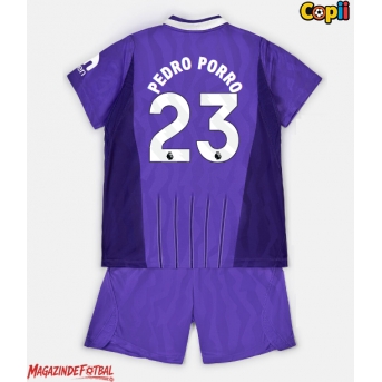 Tottenham Hotspur Pedro Porro #23 Echipament de Fotbal Replică 2026-27 Copii Treilea (+ Șorturi)